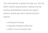 Boo Bamboo Nourishing Face Wash 150ml