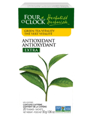 4 O'clock Antioxidant Extra Green Tea Vitality 20bag