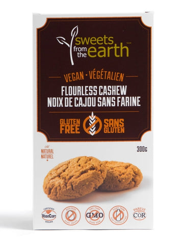 Sweets From the Earth Plant Based Gluten Free Cashew Cookies 300g