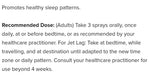 Genestra Melatonin Spray Spearmint 3mg 30ml