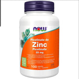 Now Zinc Picolinate 25mg 100vcap