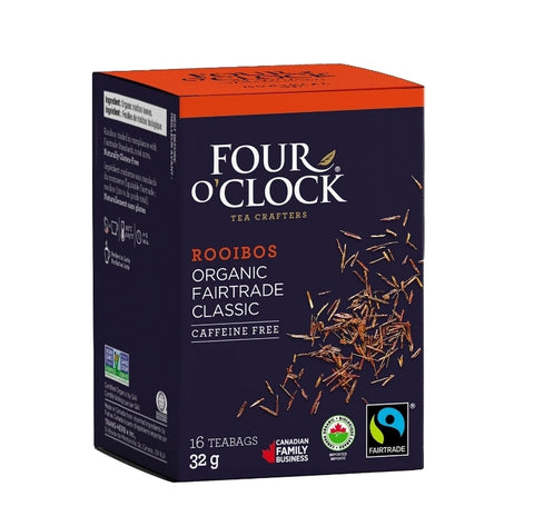 4 O'clock Organic Fairtrade Rooibos Tea 16bag