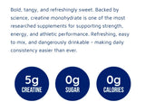 Leanfit Creatine Drink Cherry Berry 632g (100 servings)