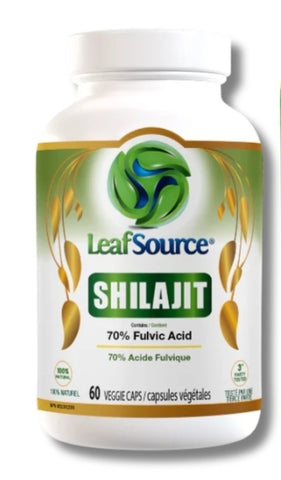 Leafsource Shilajit w/humic fulvic acid 60cap