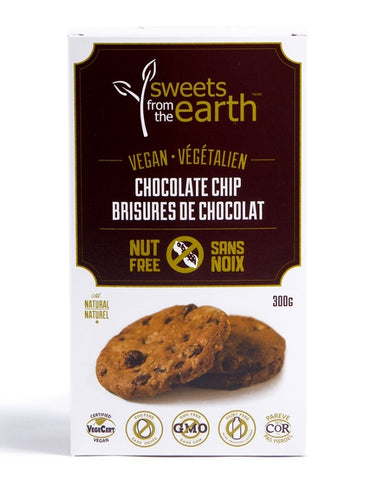 Sweets From The Earth Plant Based Chocolate Chip Cookie Box 300g