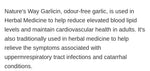 Natures Way Garlicin 90tab