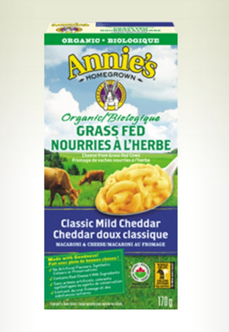 Annie’s Organic Grass Fed Macaroni & Cheese