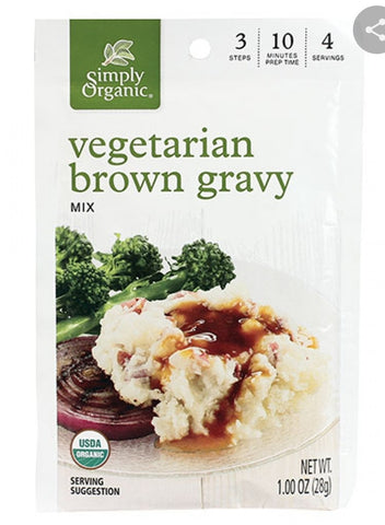 Simply Organic Vegetarian Brown Gravy