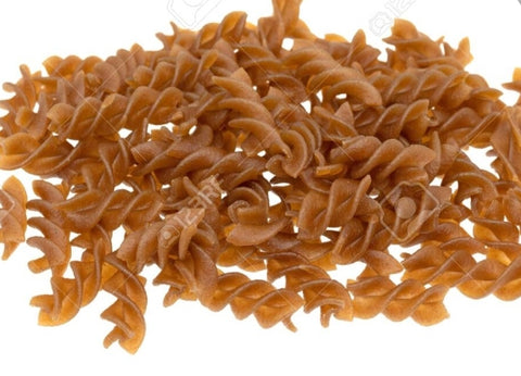 Organic brown rice spirals