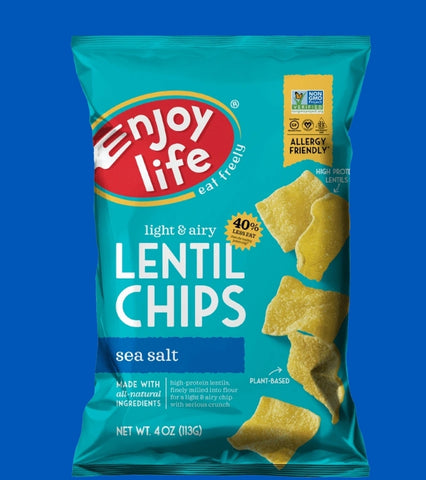 Enjoy Life Sea Salt Lentil Chips Large bag