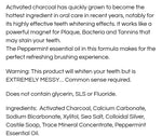 Nelson Naturals Activated Charcoal Toothpaste 45g