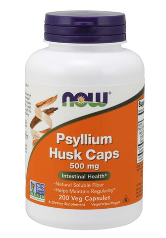 Now Psyllium Husk capsules