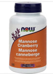Now Mannose Cranberry 700mg 90 vcaps