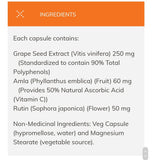 Now Grape Seed Extract 100mg 100cap