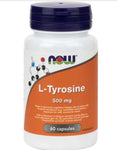 Now L- Tyrosine 500mg 120caps