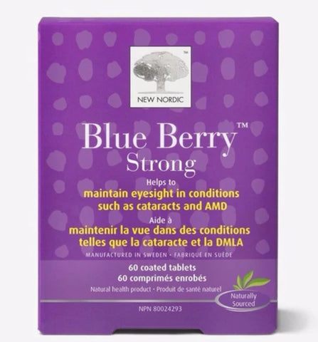 New Nordic Blue Berry Strong 120cap