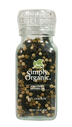 Simply Organic Peppercorn Blend with Grinder