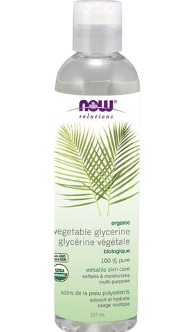 Now Organic Vegetable Glycerine 237ml