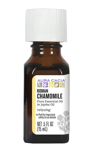 Aura Cacia Roman Chamomile Oil (in jojoba oil) 15ml