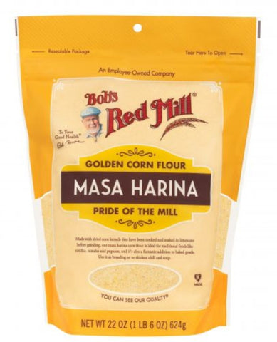 Bobs Red Mill Golden Corn Flour Masa Harina 680g
