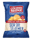 Covered Bridge Sea Salt Crinkle Cut Potato Chips