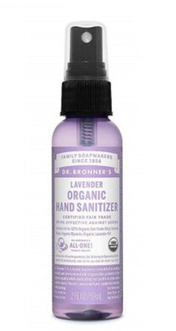 Dr. Bronner's Lavender Hand Sanitizer 59ml
