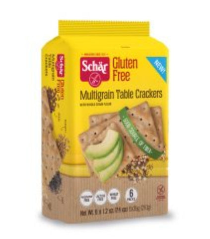 Schar Multi Grain Gluten Free Table Crackers 210g