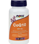 Now CoQ10 400mg w/vitamin E and Lecithan 60 softgels