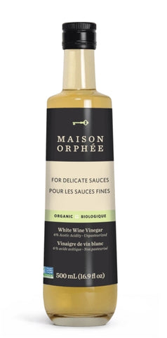 Maison Orphee Organic White Wine Vinegar 500ml