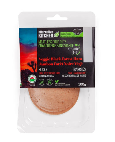 Alternative Kitchen Veggie Black Forest Ham Meatless Cold Cuts **contains egg**