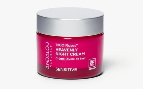 Andalou 1000 Roses Heavenly Night Cream Sensitive Skin