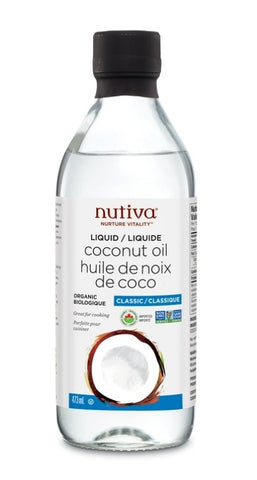 Nutiva Organic Liquid Coconut Oil 473ml