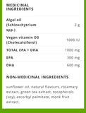 NutraVege Omega-3 Plant Extra Strength + Vitamin D 200ml