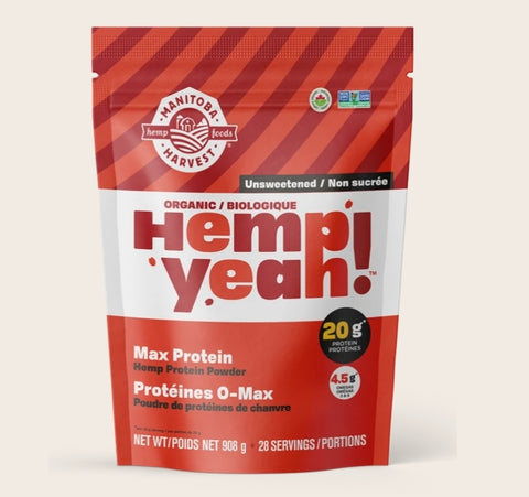 Hemp Yeah Organic Max Protein 908g 28 servings