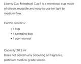 Liberty Menstrual Cup