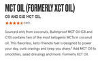 Bulletproof MCT Oil (formerly XCT) 473ml