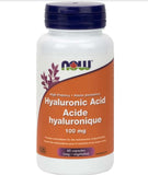 Now Hyaluronic Acid 100mg 120cap