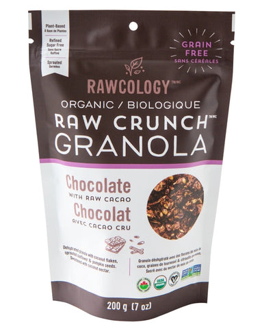 Rawcology Chocolate Raw Crunch Grain Free Granola 200g