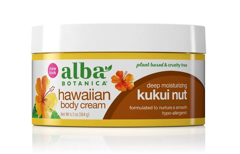 Alba Botanical Kuki Nut Body Cream 184g