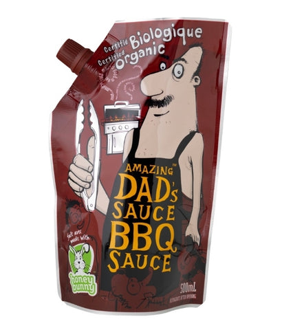 Honey Bunny Dad's Original Organic BBQ Sauce 500ml