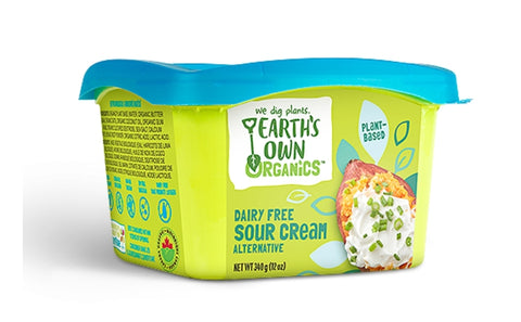 Earths Own Organics Dairy Free Sour Cream Alternative 340g