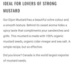 Maison Orphee Organic Dijon Mustard 250ml