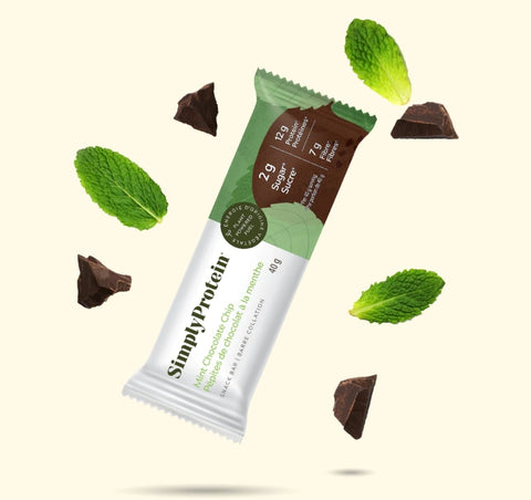Simply Protein Mint Chocolate Chip Protein Bar 40g