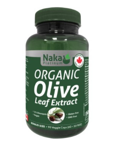 Naka Organic Olive Leaf Extract 90vcaps