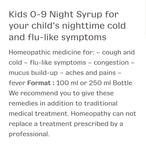 Homeocan 0-9 Cough & Cold Night Time 250ml