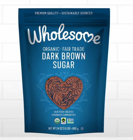 Wholesome Sweeteners Organic dark Brown Sugar 680g