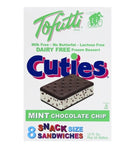 Tofutti Cuties Dairy Free Mint Chip Ice Cream Sandwiches 8pck