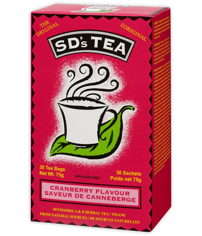 SD's Cranberry Senna Tea