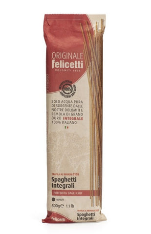 Felicetti Organic Whole Wheat Protein Spaghetti 454g