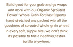 Silver Hills Organic Whole Grain Tortilla Wraps 255g